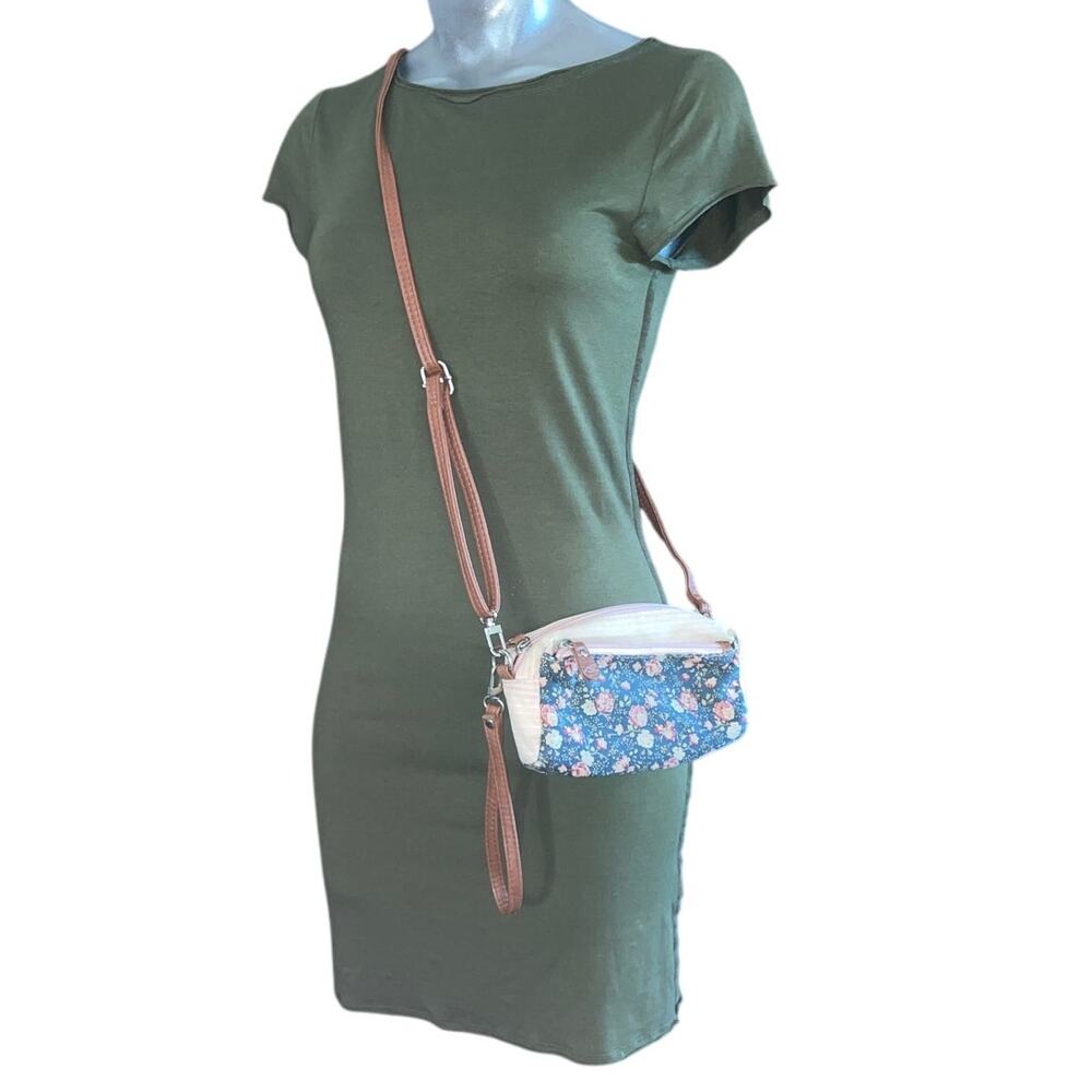 VINTAGE Y2K Floral Crossbody Mini Bag / Purse Payless